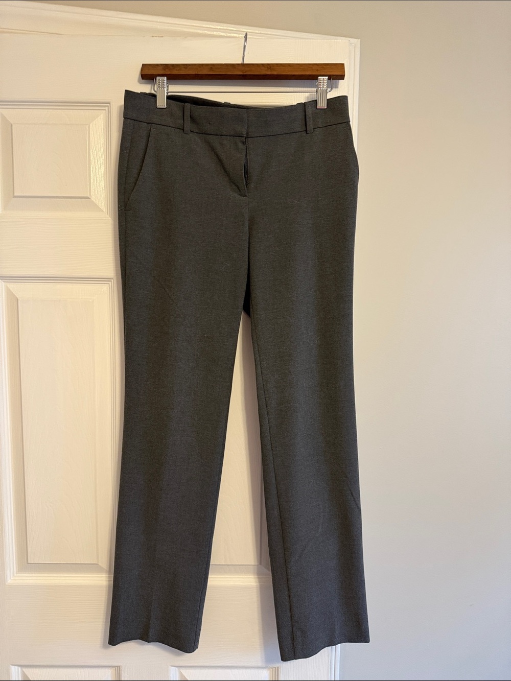 Ann Taylor Women’s Tailored Suit Pants - Dark Gray